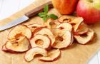 Fotorecept krok za krokom, ako si vyrobiť jablkové lupienky doma na zimu