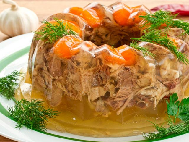 How to make jellied meat at home