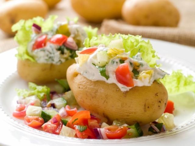Как приготовить фаршированный картофель в духовке Вкусный фаршированный картофель