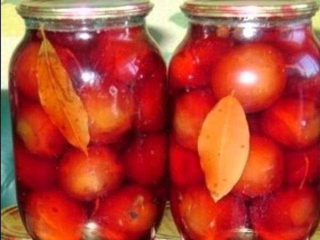 Рецепти за кисели черешови сливи