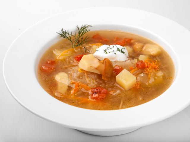 How to make cabbage soup from sauerkraut